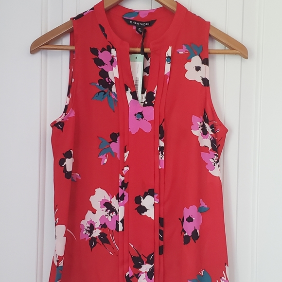 41 Hawthorn Breyson Pleated Blouse Stitch Fix NWOT - Picture 3 of 3